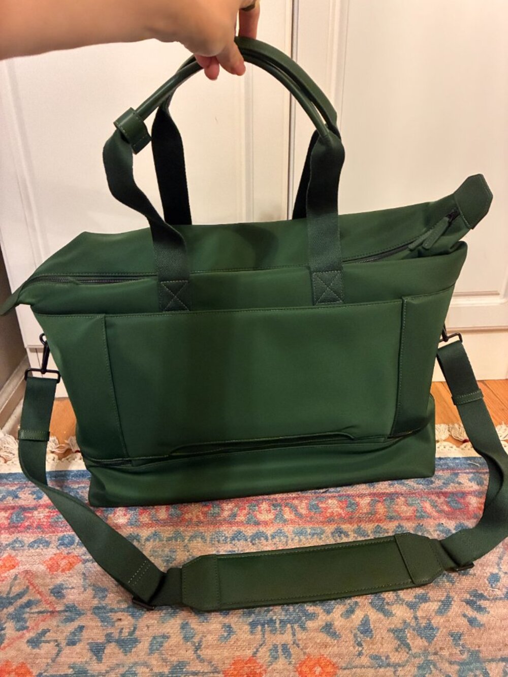 NWOT MONOS Weekender Bag in Jupiter Green NWOT - Picture 8 of 11